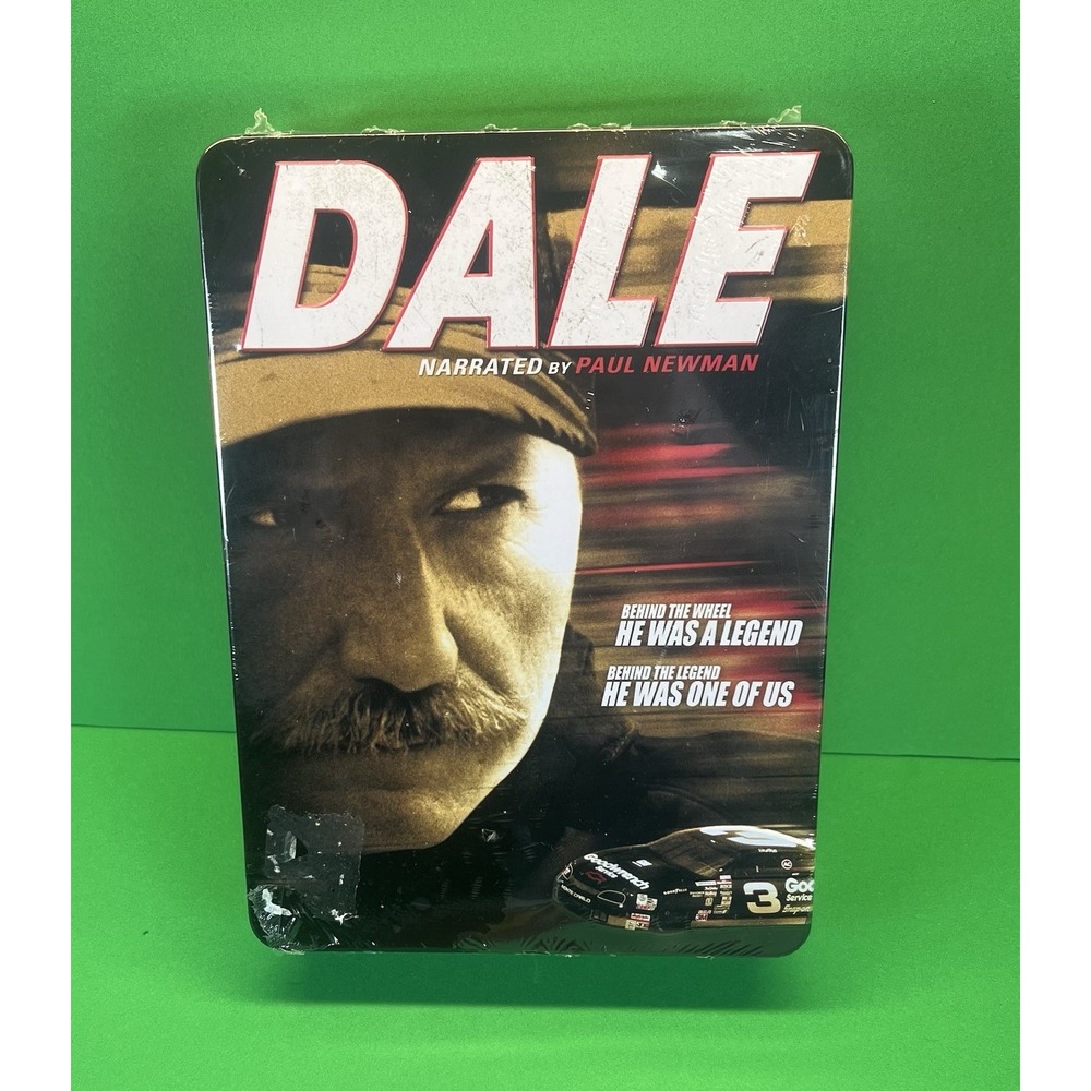 2007 DALE‎ EARNHARDT Collectable Tin With 6 DVD Set Brand New ( Sealed)